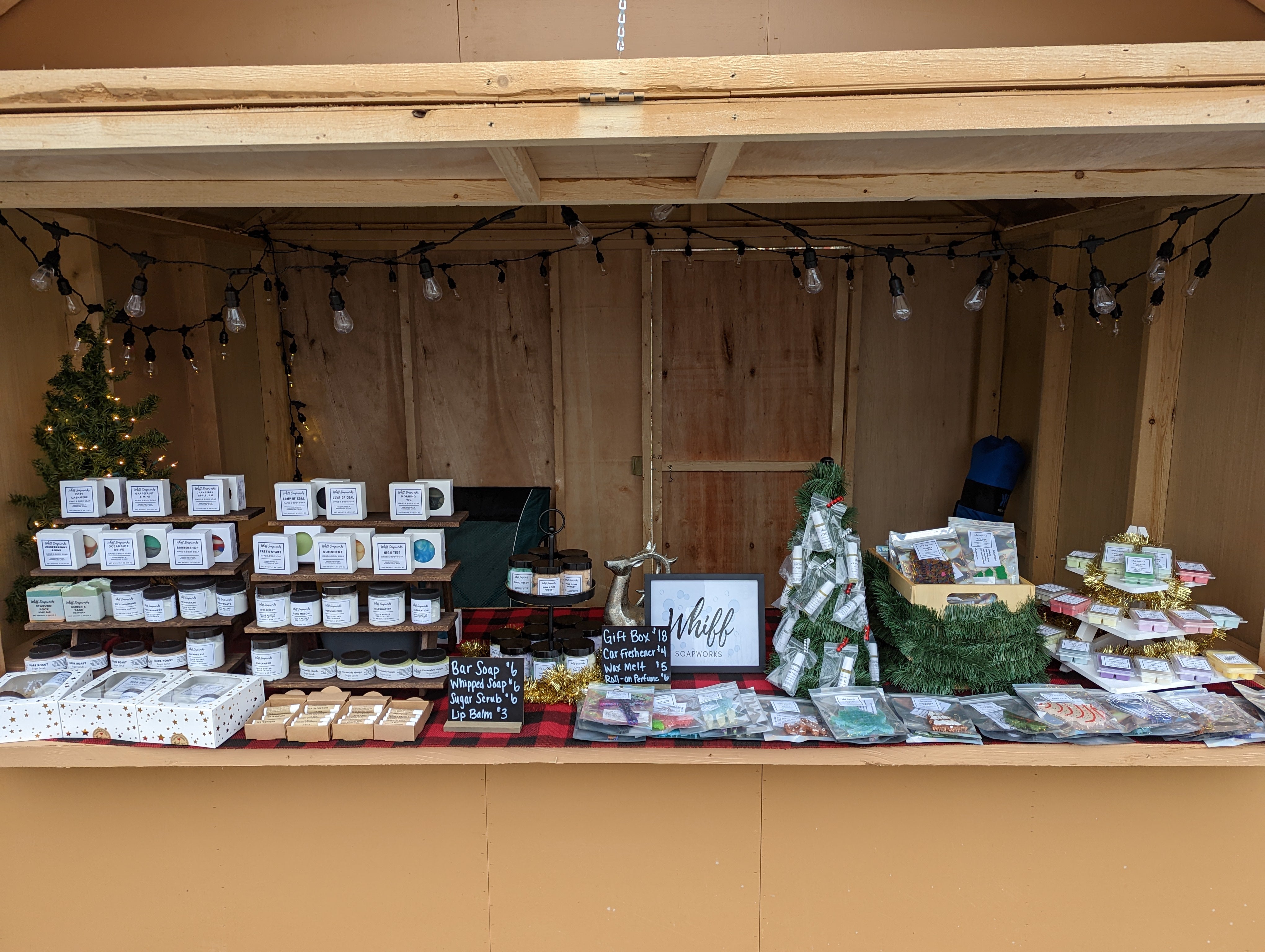 Whiff Soapworks to Be at the Chris Kringle Market for Two Weekends