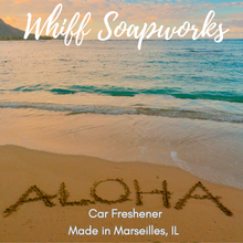 Load image into Gallery viewer, Aloha Car Freshener
