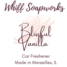 Load image into Gallery viewer, Blissful Vanilla Car Freshener
