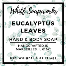 Load image into Gallery viewer, Eucalyptus Leaves Soap Bar
