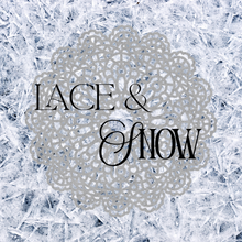 Load image into Gallery viewer, Lace &amp; Snow Car Freshener
