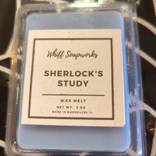 Load image into Gallery viewer, Sherlock’s Study Wax Melt
